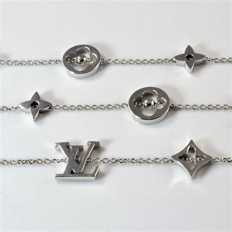 louis vuitton monogram necklace